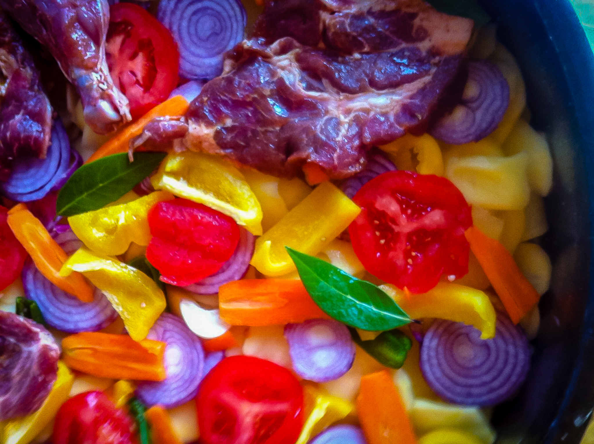 Peka: meat and vegetables slow-cooked in a Croatian peka pot
